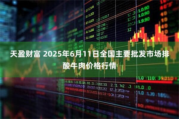 天盈财富 2025年6月11日全国主要批发市场排酸牛肉价格行情