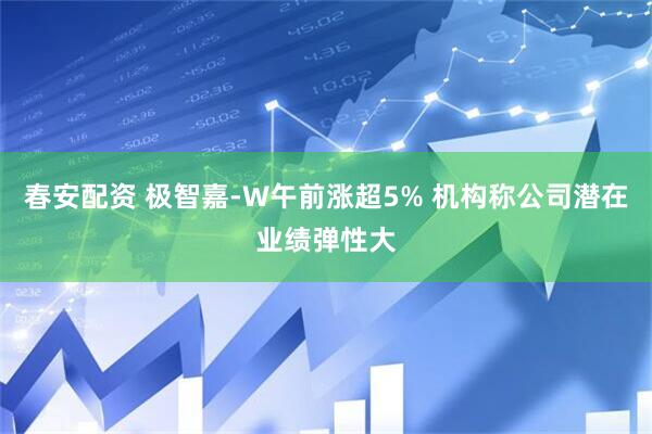 春安配资 极智嘉-W午前涨超5% 机构称公司潜在业绩弹性大