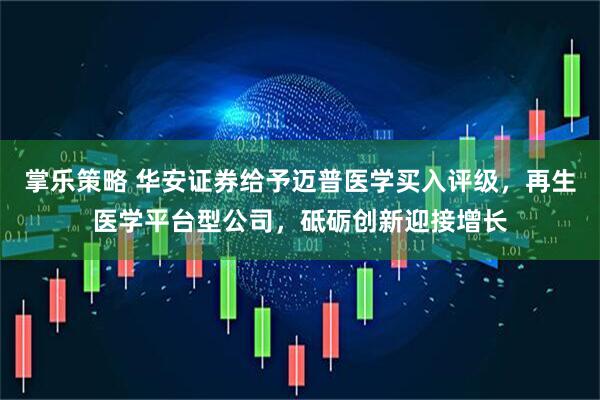 掌乐策略 华安证券给予迈普医学买入评级，再生医学平台型公司，砥砺创新迎接增长